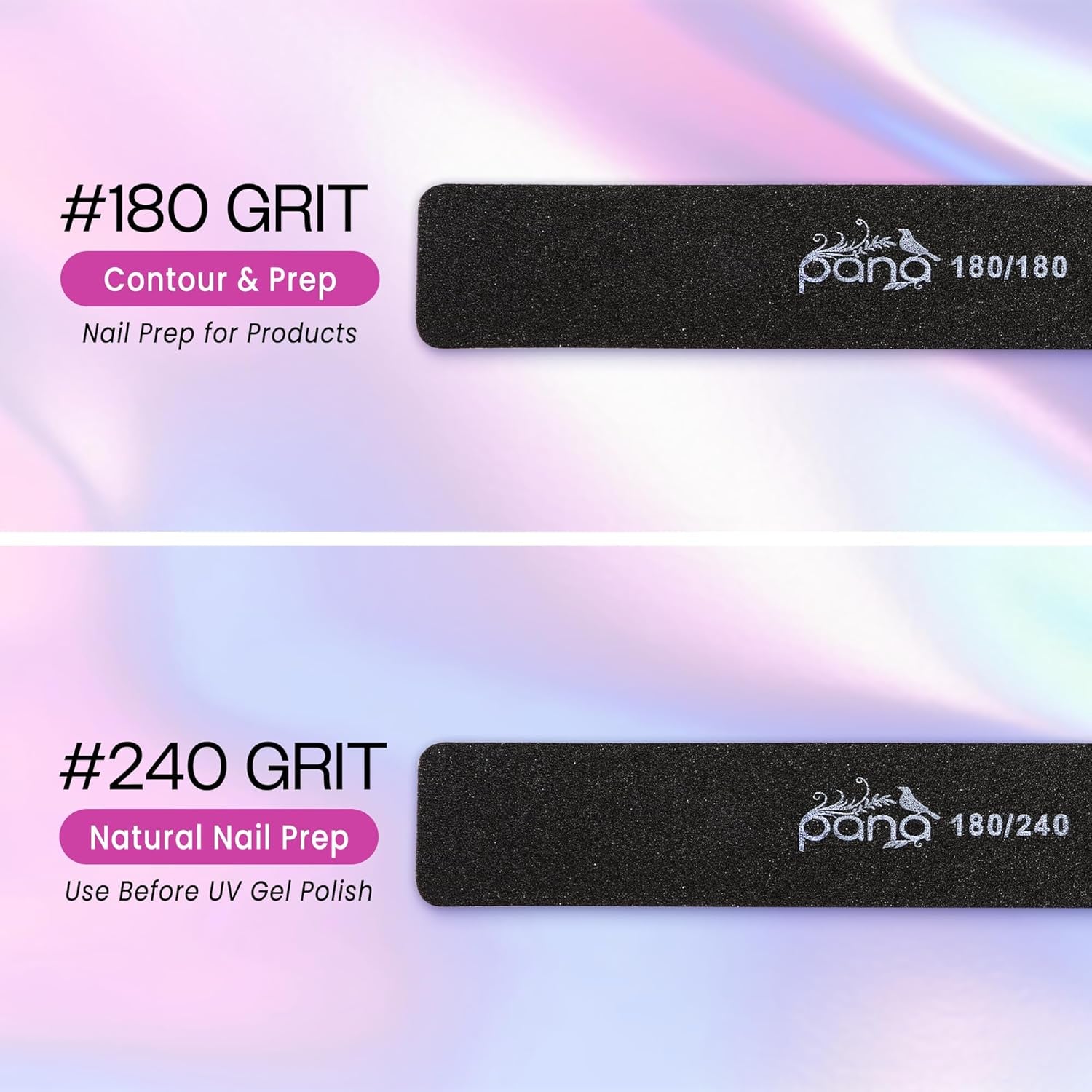10-Piece Jumbo Double-Sided Nail File Set
